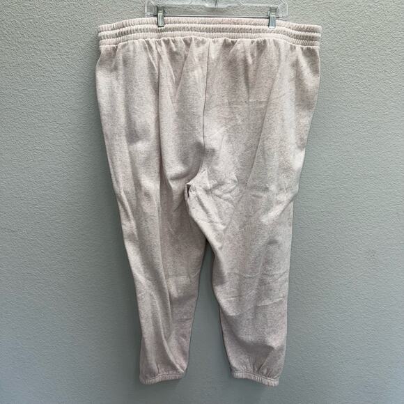 Fabletics Joggers Womens Plus Size 4X Gray Pink Drawstring Elasticated Sweatpant - Picture 2 of 5